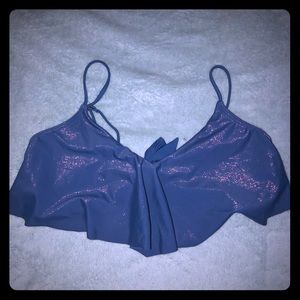 XL sparkly bikini top 💙